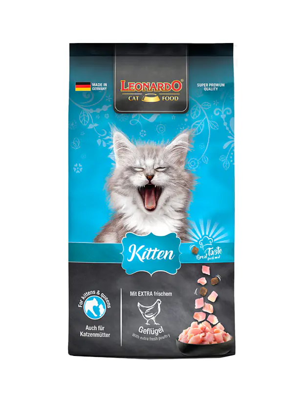 Leonardo Gato Kitten - Alimentos Super premium para Gatos 1