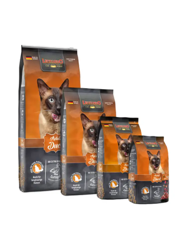 Leonardo Gato Adulto Duck (Pato) - Alimento super premium para gatos  3