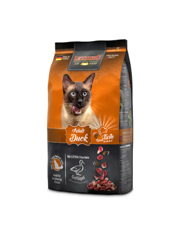 Leonardo Gato Adulto Duck (Pato) - Alimento super premium para gatos  2