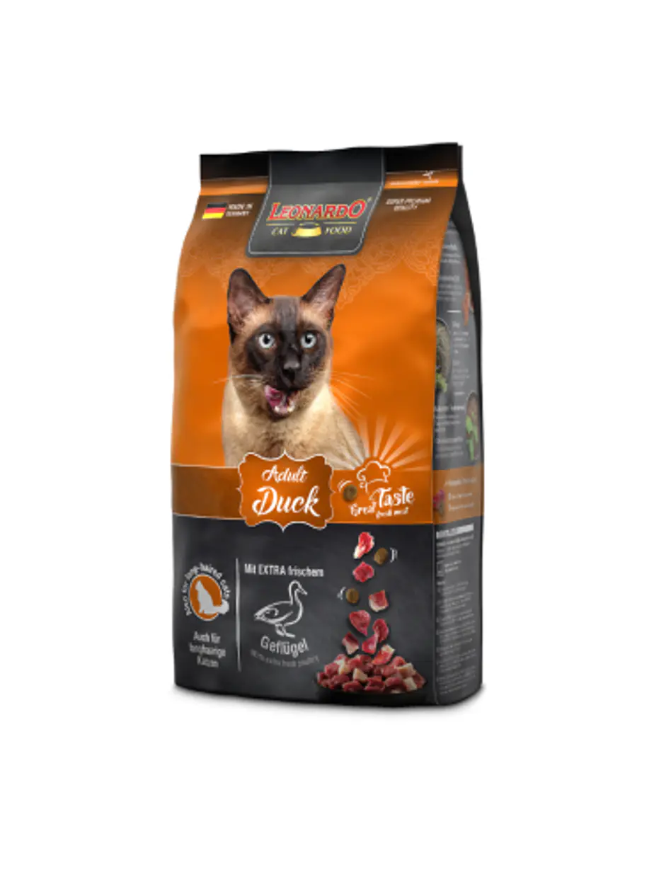 Leonardo Gato Adulto Duck (Pato) - Alimento super premium para gatos  2