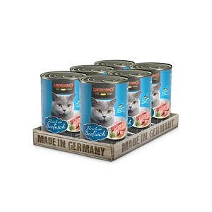 Pack Lata Leonardo Gato Quality Selection Adulto Pescado 400GR x 6 Unidades
