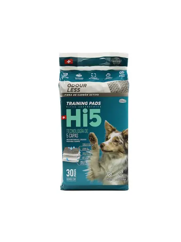 HI5 60x60 SABANILLAS CARBON ACTIVADO 30 UNIDAD 1