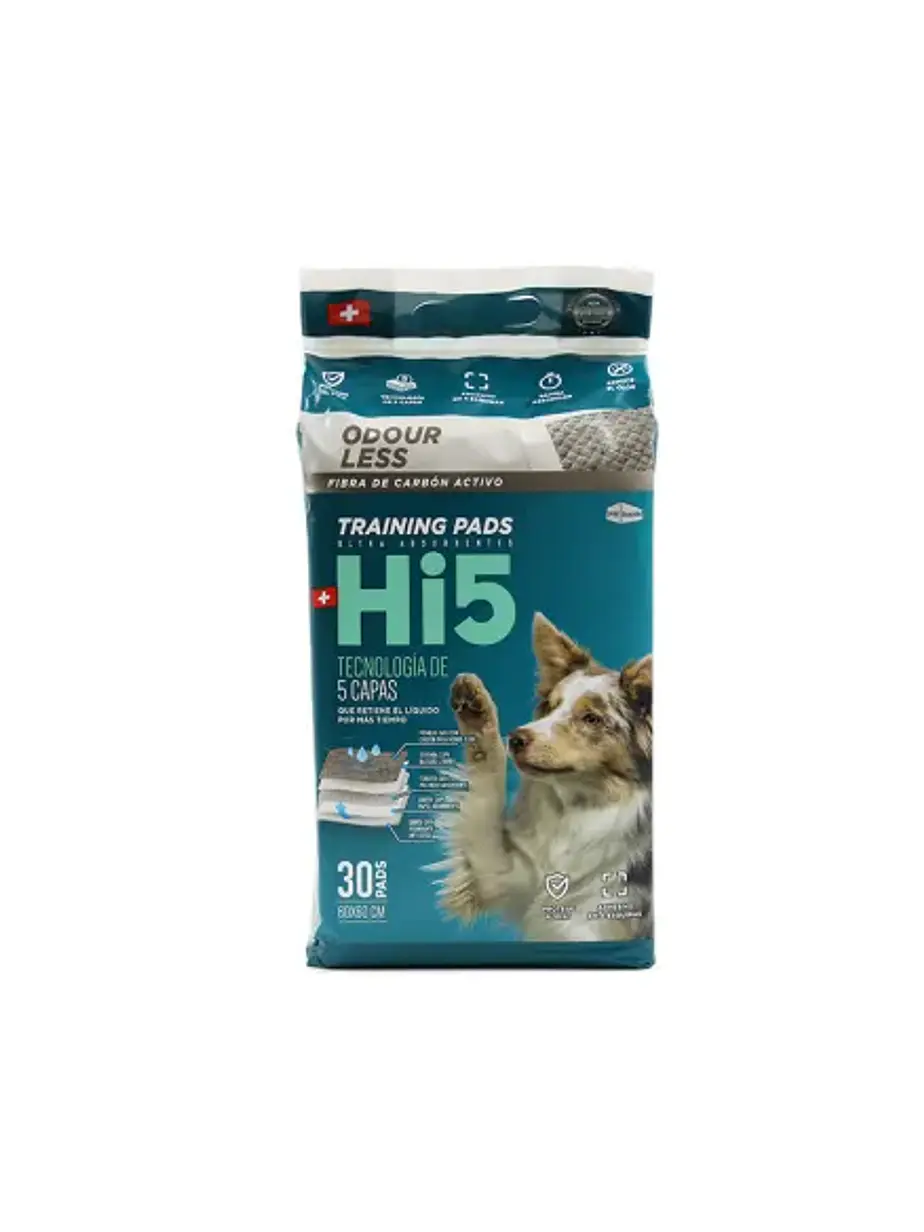 HI5 60x60 SABANILLAS CARBON ACTIVADO 30 UNIDAD 1