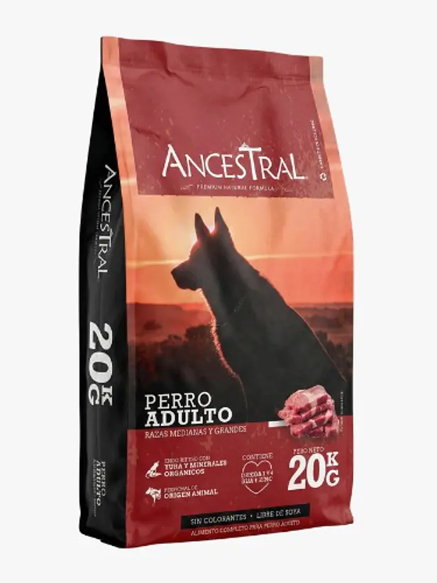 Ancestral Perro Adulto Raza Medianas Grandes 20 Kilo 1