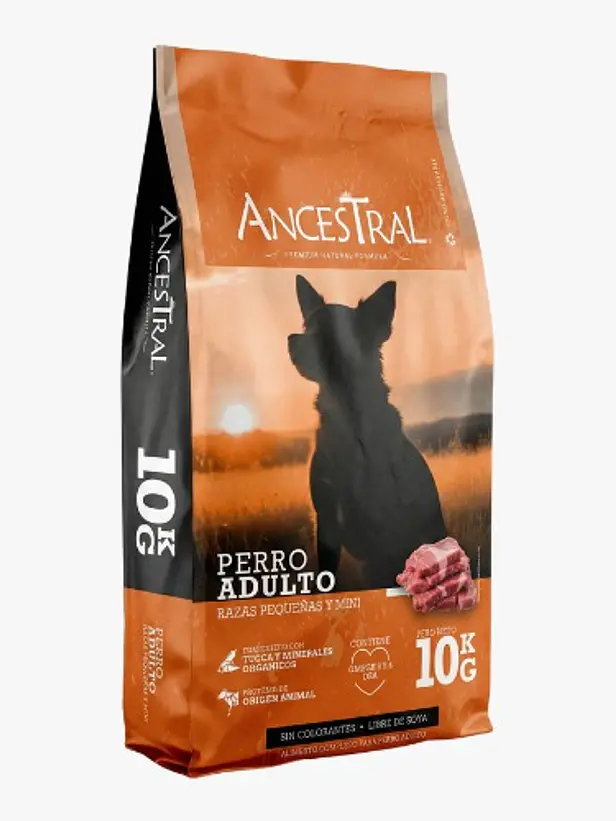 Ancestral Perro Adulto Razas Pequeñas 10 Kilo 1