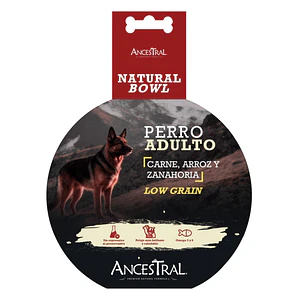 Ancestral Natural Bowl Perro 300 Gramos - Alimento humedo para perros Adultos