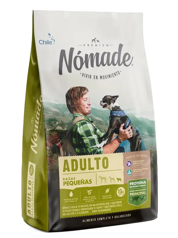 Nomade Perro Adulto Raza Pequeña 10 Kilos 1