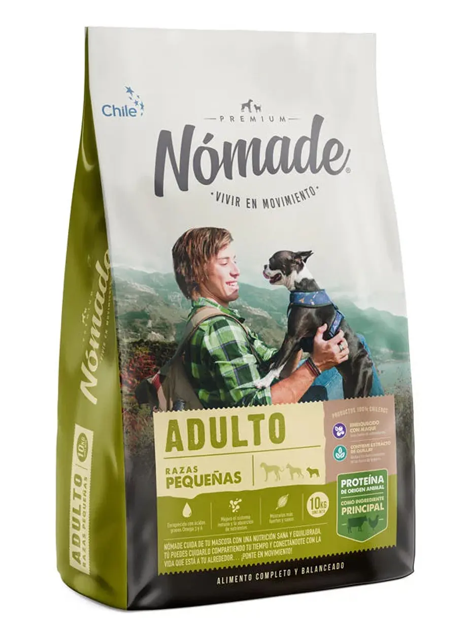 Nomade Perro Adulto Raza Pequeña 10 Kilos 1