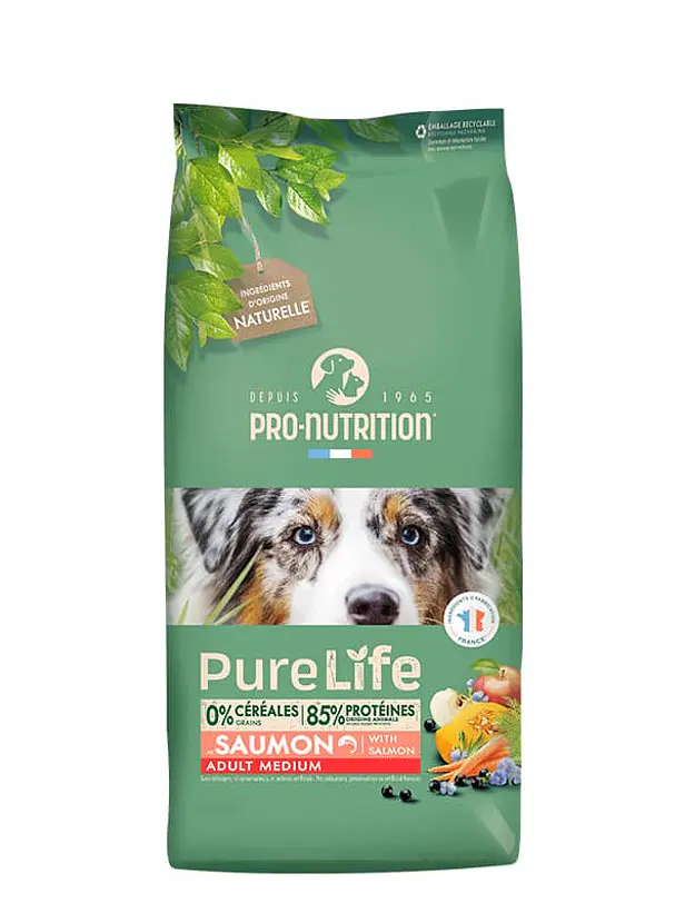 Pure Life Perro Adulto Medium With Samon 12 Kilos 1