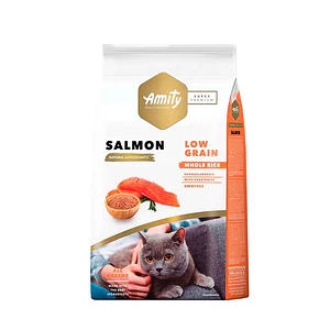 AMITY LOW GRAIN SALMON GATO ADULTO 2 KILOS - VCTO 11 SEPT 2026