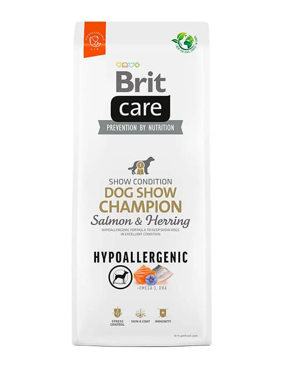 Brit Care Dog Show Champion Salmon & Herring Hypoallergenic 12 Kilos 1