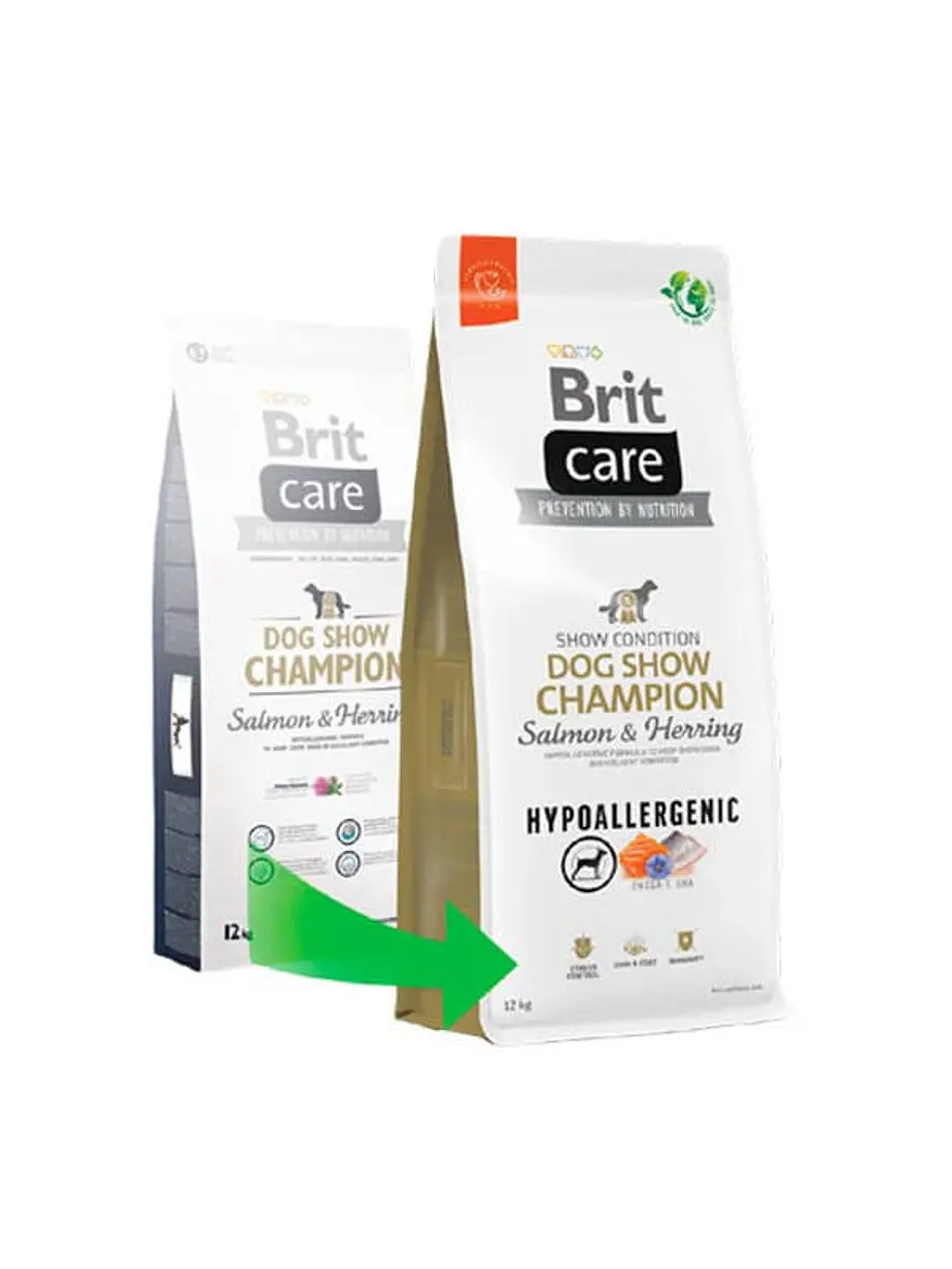 Brit Care Dog Show Champion Salmon & Herring Hypoallergenic 12 Kilos 2