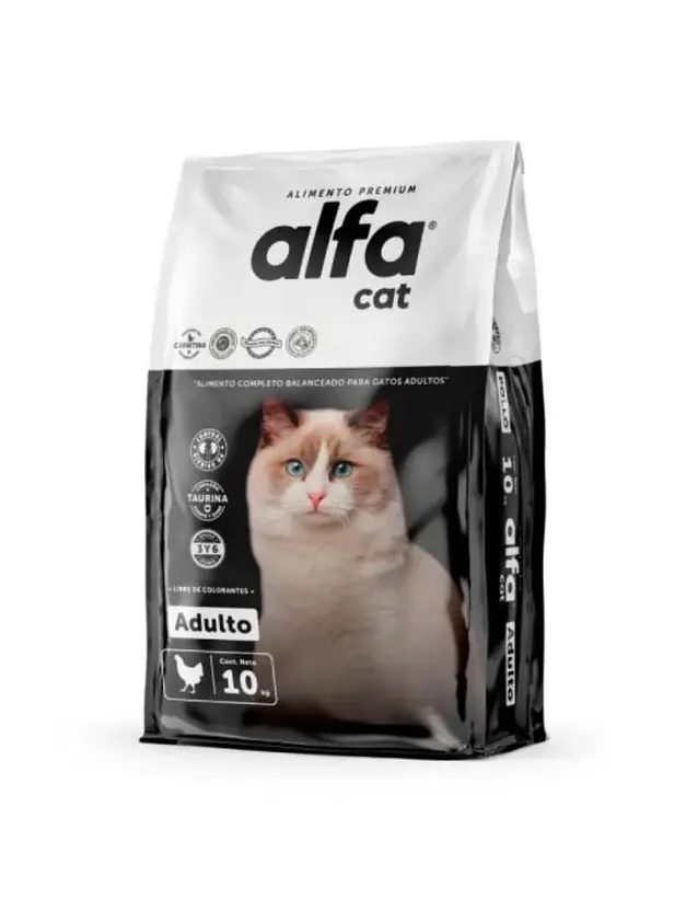 Alfa Cat Premium Adulto 10 Kilos  1