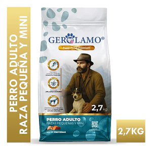 Gerolamo Perro adulto raza pequeña 2.7 Kilos