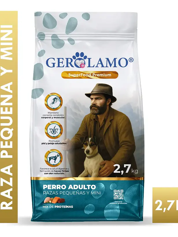 Gerolamo Perro adulto raza pequeña 2.7 Kilos 1