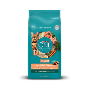 Purina One Gato Esterilizado Pollo y Salmon 2 Kilos