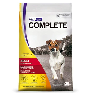Vitalcan Complete Adulto Raza Pequeña 20 Kilos 