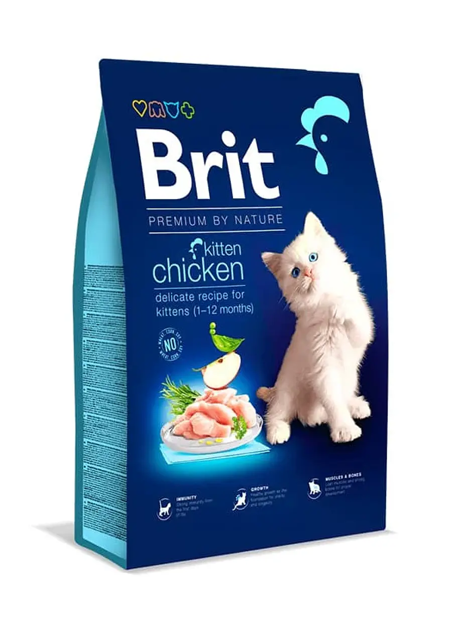 Brit Premium By Nature Kitten Chicken 1.5 Kilos 1