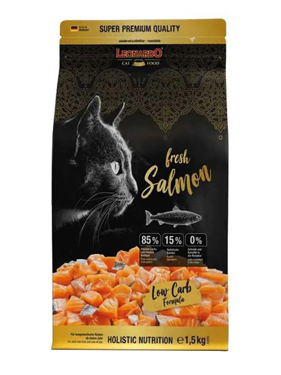 Leonardo Gato Adulto Fresh Salmon 1.5 kilos 1