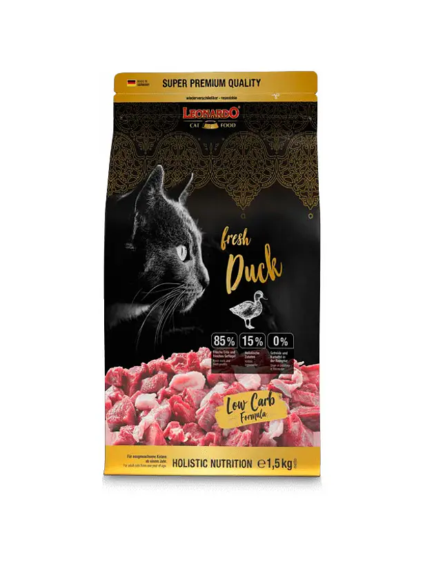Leonardo Gato Adulto Fresh Duck 1.5 kilos 1
