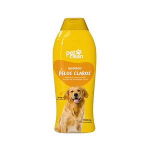 Shampoo y Acondicionador Pet Clean Pelos Claros 700 ml 