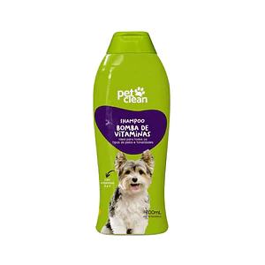 Shampoo y Acondicionador Pet Clean Bomba de Vitaminas 700 ml