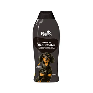 Shampoo y Acondicionador Pet Clean Pelos Oscuros 700 ml