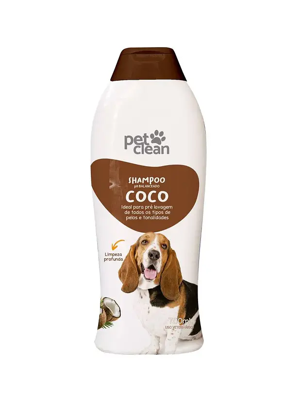 Shampoo y Acondicionador Pet Clean Coco 700 ml  1
