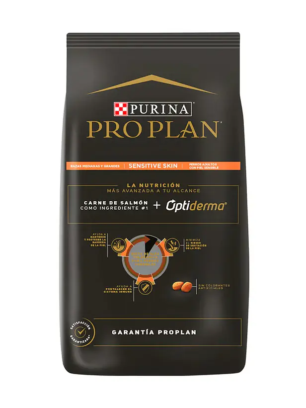 ProPlan Sensitive Skin Razas Medianas y Grandes 12 kilos 2