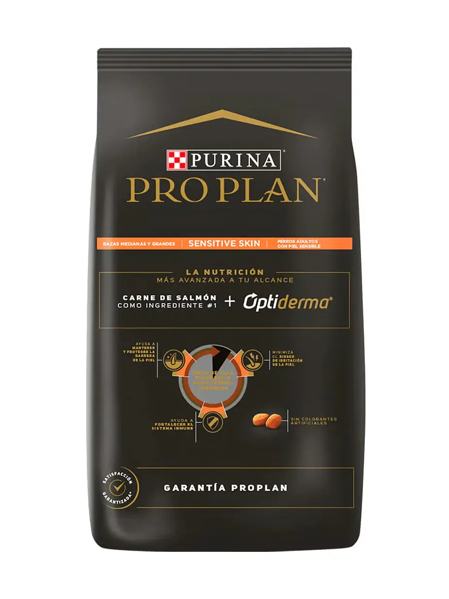 ProPlan Sensitive Skin Razas Medianas y Grandes 12 kilos 2