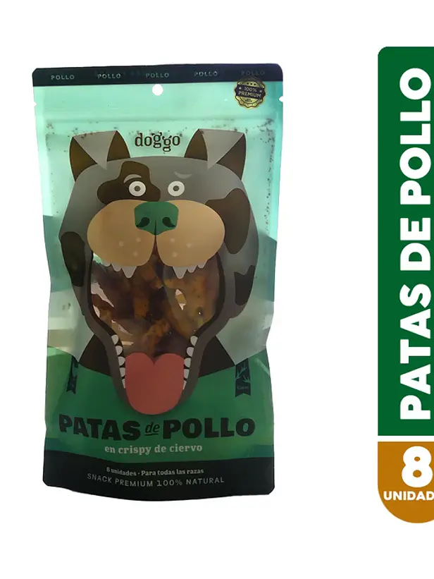 Snack para Perros Patas de pollo Doggo  1