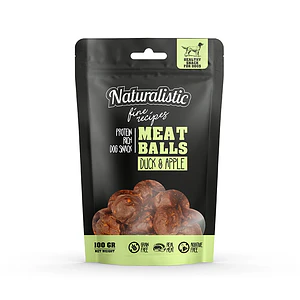 Naturalistic Meat Balls Duck & Apple 100 Gramos