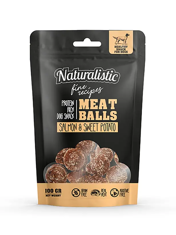 Naturalistic Meat Balls Salmon & Sweet Potato 100 Gramos 1