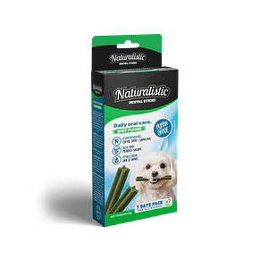 Naturalistic Dental Stick Sabor menta 7 Unidades