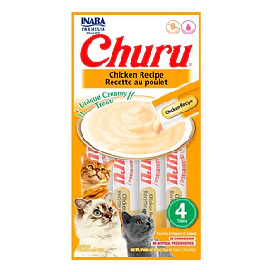 Churu Gato Sabor Pollo - 4 tubos 14 gramos