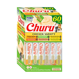 Inaba Churu Gato Variedad Pollo 60 unidades