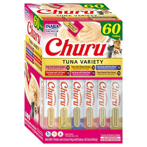 Inaba Churu Gato Variedad Atun 60 unidades