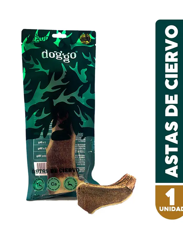 Mordedor para perros de Asta de Ciervo Doggo Talla G 1