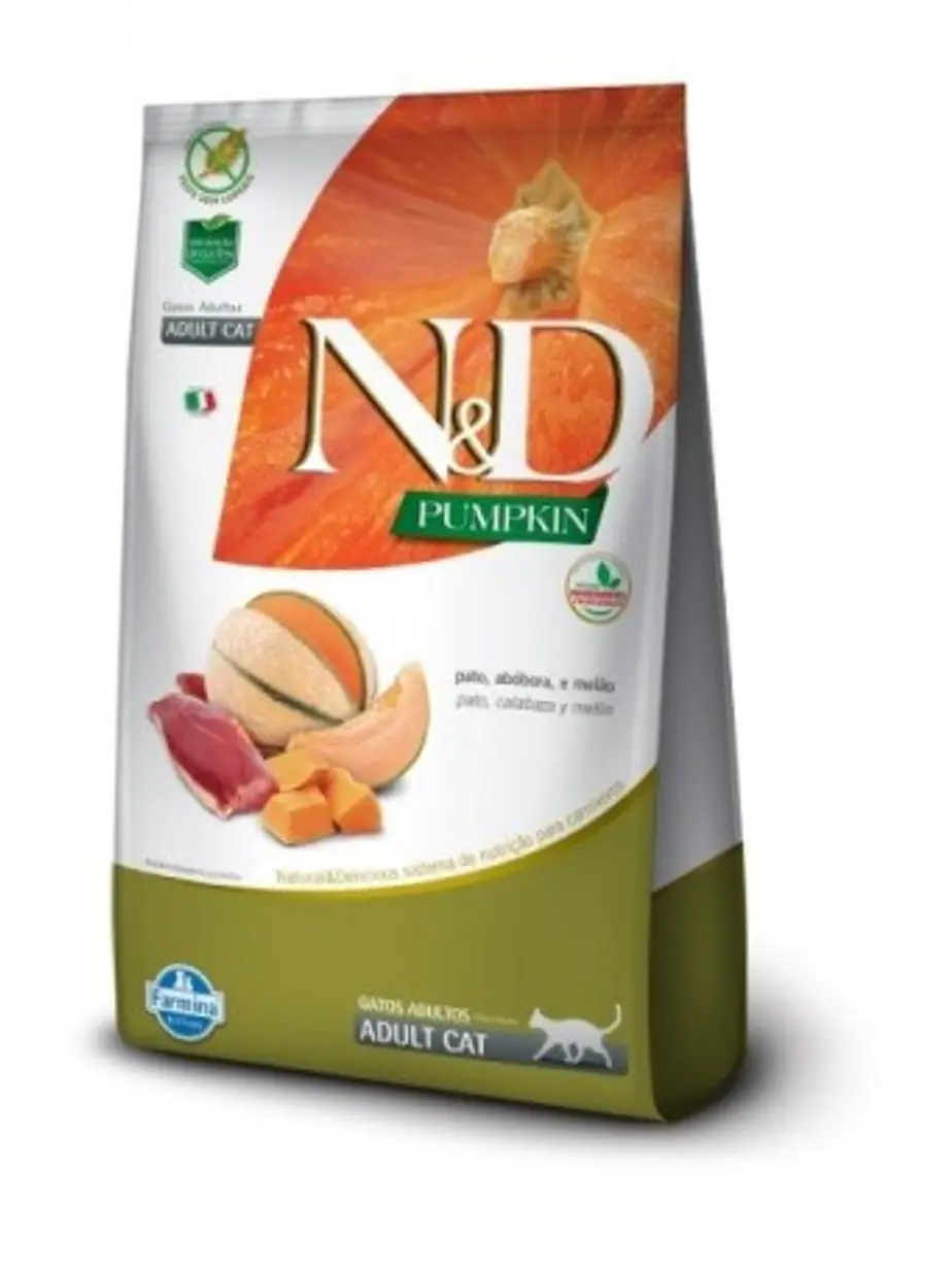 N&D Pumpkin Gato Adulto Sabor Pato 1.5 Kilos 1