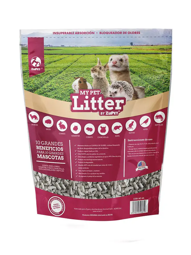 Sustrato de papel My Pet Litter 4 litros  2