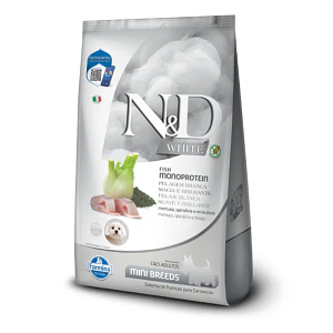 N&D White Perro Adulto Razas Pequeñas 2 kilos