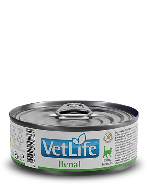 Lata Vet Life Gato Renal 85 gramos 1