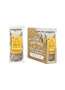 NEW! Burgess Excel Nature Snacks Forage & Feast bar with Marigold