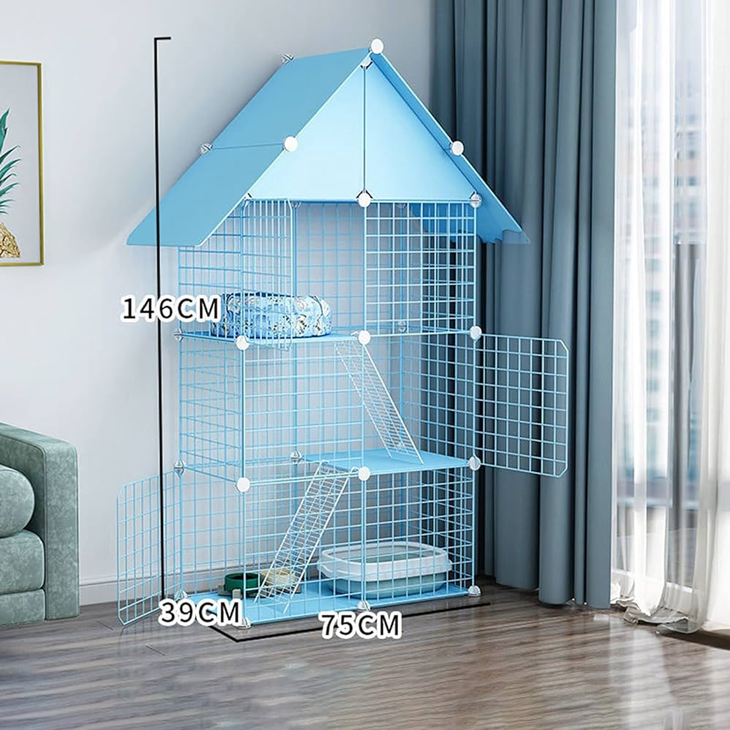 Corral en paneles - hábitat  1