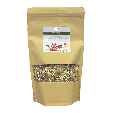 Mix de semillas para roedores pequeños 400 grs 