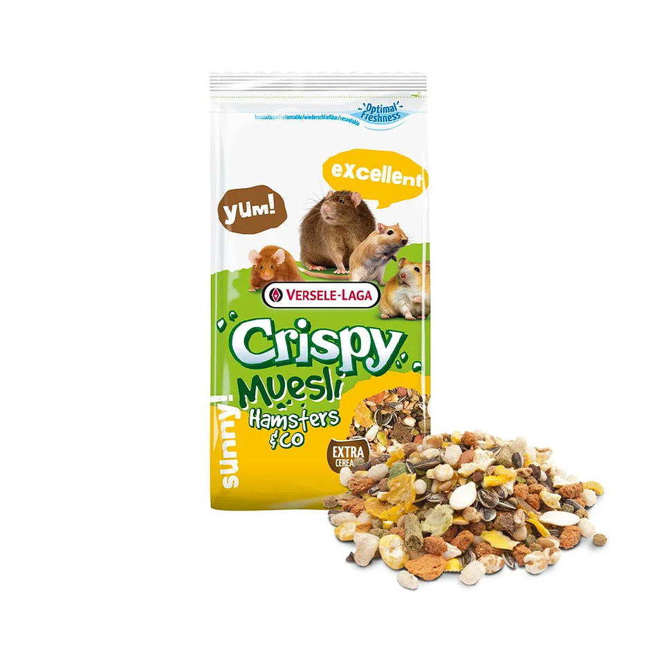 Alimento Versele Laga Crispy Muesli para Hamster 400 Gr 1