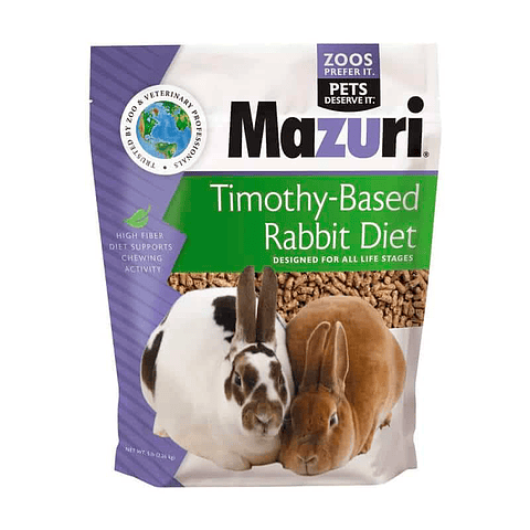 MAZURI RABBIT/CONEJO TIMOTHY BASED 1kg