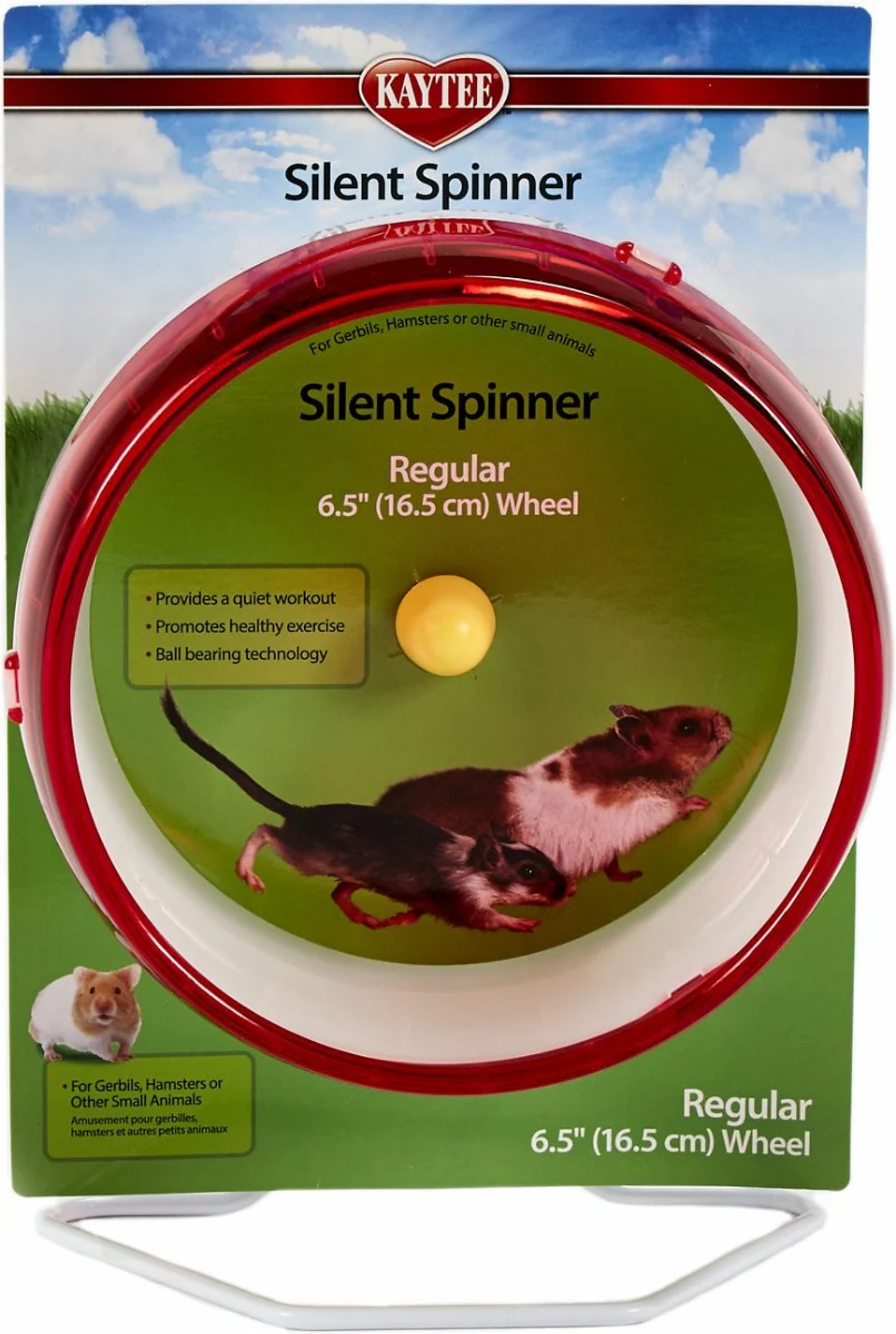 Rueda silenciosa 16.5 cm kaytee 1