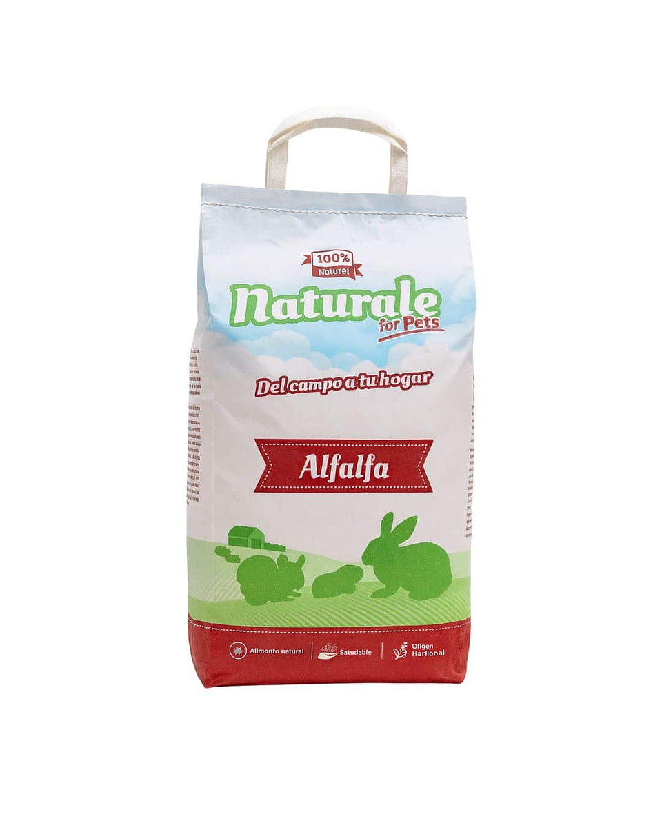 Heno naturale Alfalfa 600 grs  1