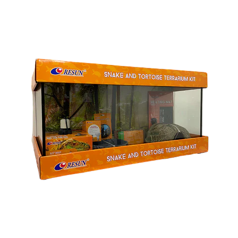 KIT TERRARIO PARA SERPIENTE Y TORTUGA 160 L